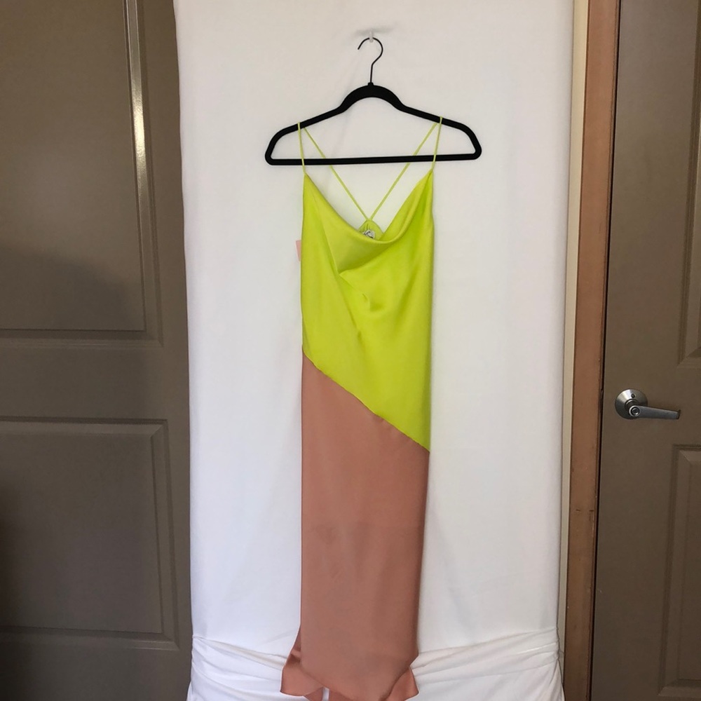 Cushnie Asymmetrical Slip Dress